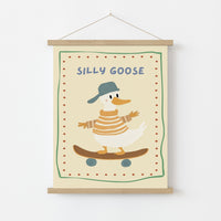 Décoration murale pour chambre d'enfant : canard rigolo