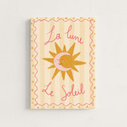 La Lune La Soleil – Nursery & Kids Canvas Wall Art