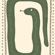 Playful Reptile Illustration – Nursery & kids wall art