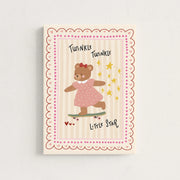 Twinkle Little Star Girl Bear – Nursery & Kids Canvas Wall Art