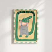 Funny Crocodile Kids – Nursery & kids wall art
