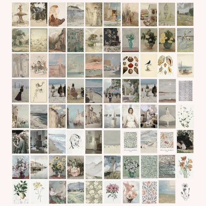 Neutral Vintage, over 460 prints