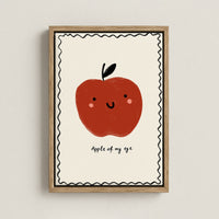 Apple of My Eye Nursery Canvas Print