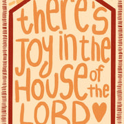 Joy in the House of the Lord – Christian Wall Art