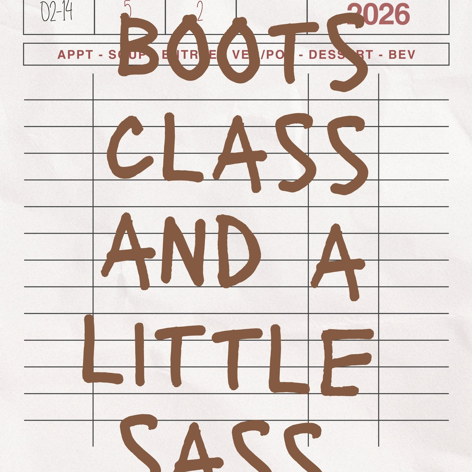 Funny Cowgirl Quote Print