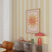 Trendy Summer Sun – Arte de pared costero