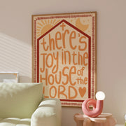 Joy in the House of the Lord – Christian Wall Art