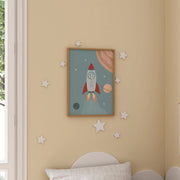 Spaceship Baby – Nursery & kids wall art