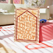 Joy in the House of the Lord – Christian Wall Art