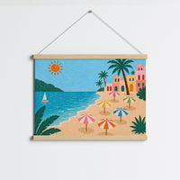 Italian Coastal Landscape Print