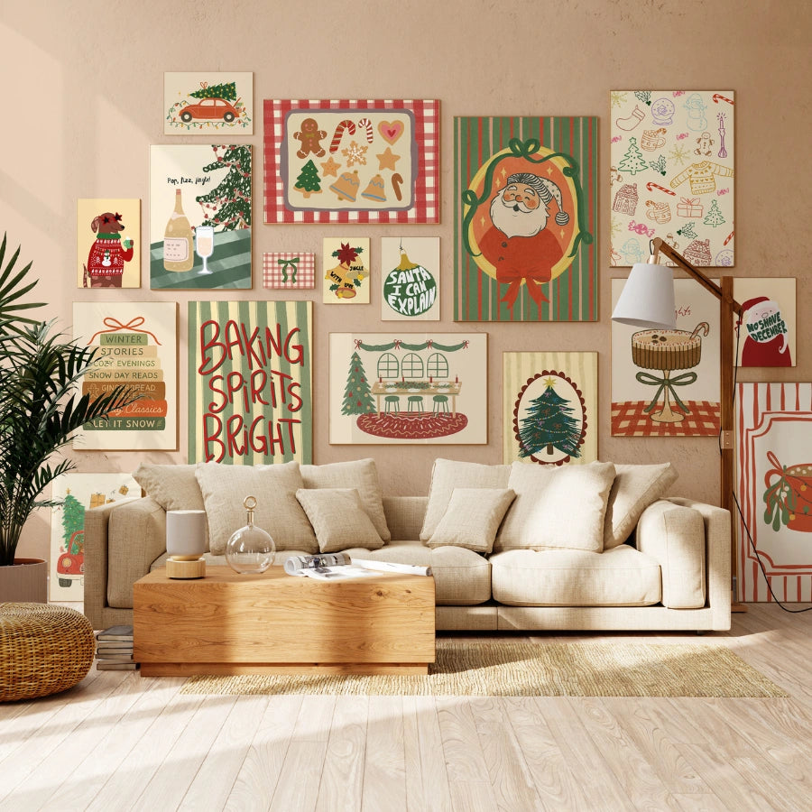 Handmade Whole Christmas Decor, over 590 prints