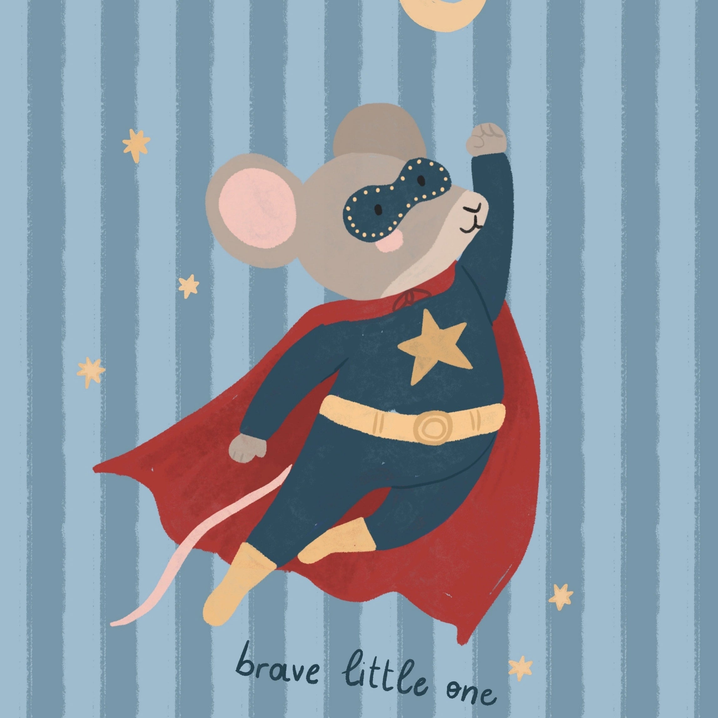 Arte da parete per bambini del Supereroe