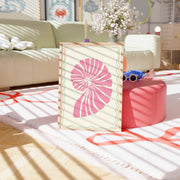 Pink Seashell - Poster costiero