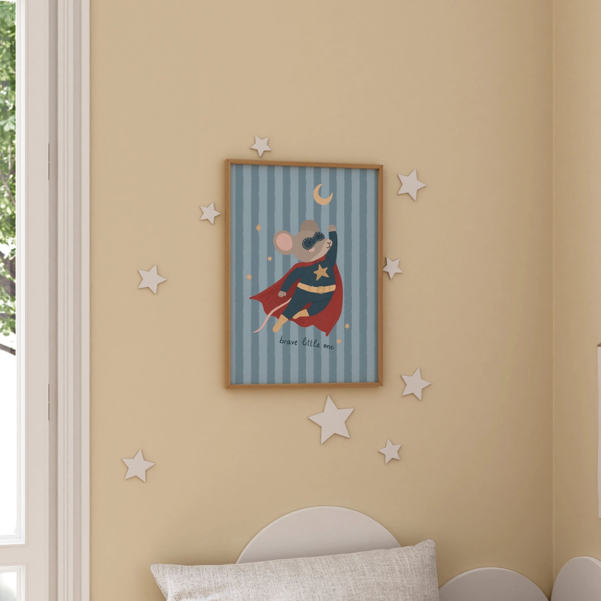 Superhero Nursery Wall Art