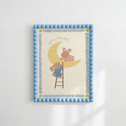 Bunny Moon – Nursery & kids wall art