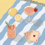 Girls Summer Club – Coastal Wall Art