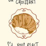 French Croissant Kitchen – Kitchen Wall Art