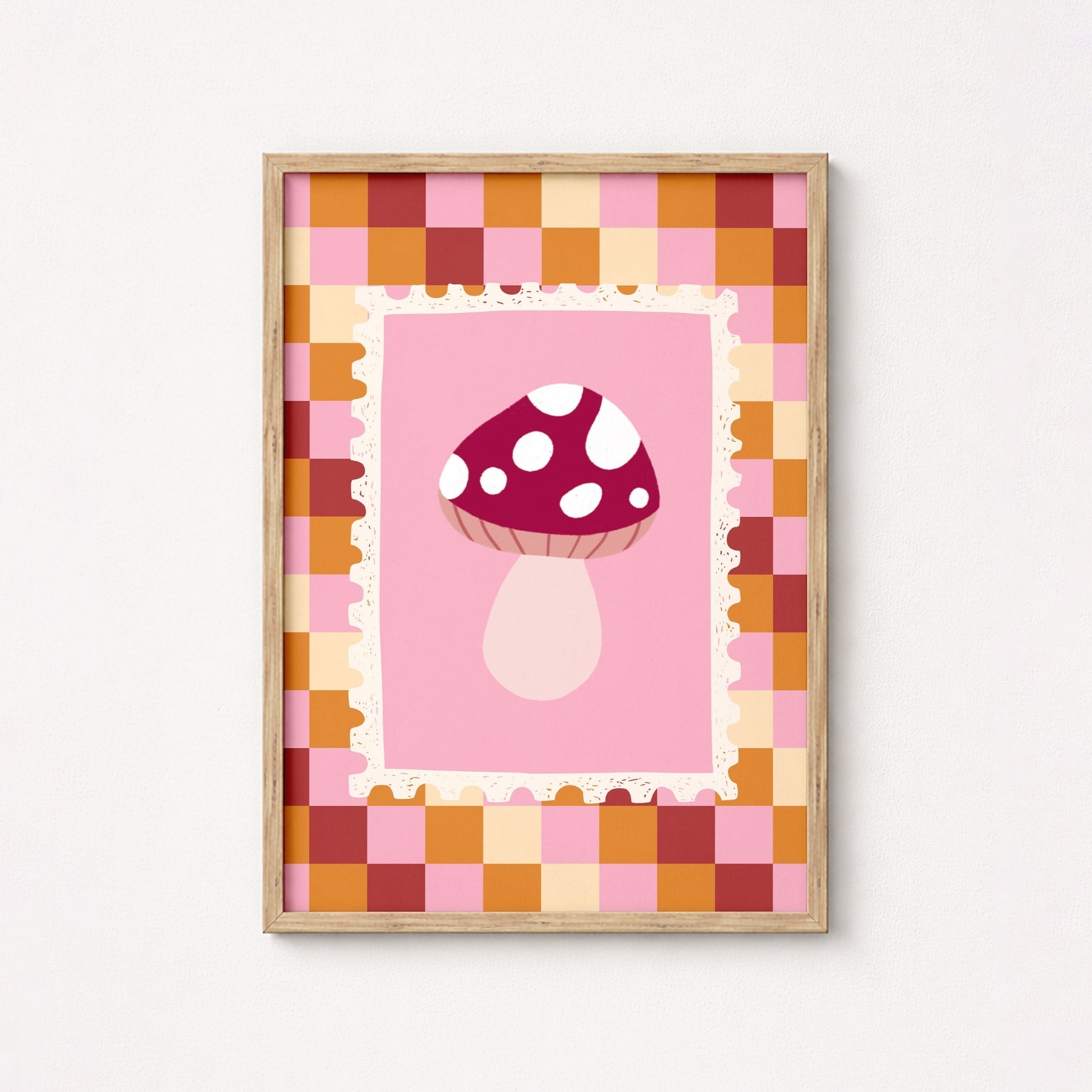 Mushroom Nursery Print