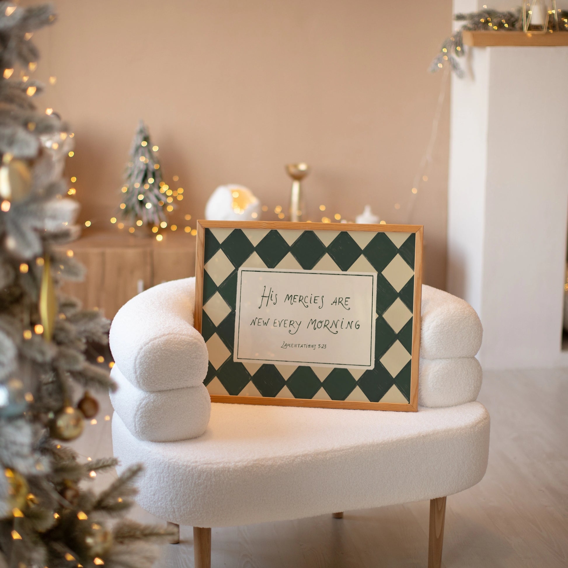 Decorazione stampabile con versetti della Bibbia