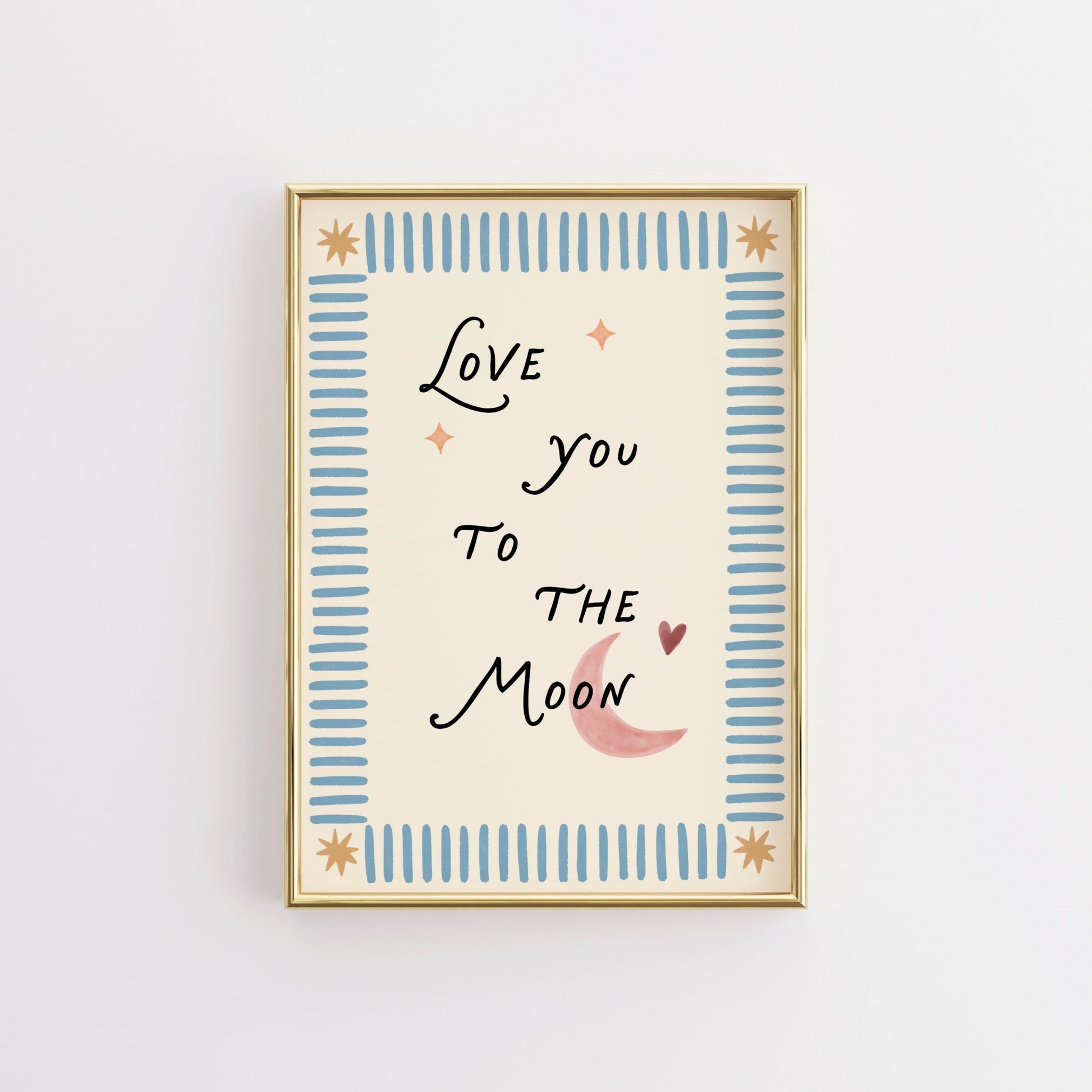 Neutral Nursery Quote Art