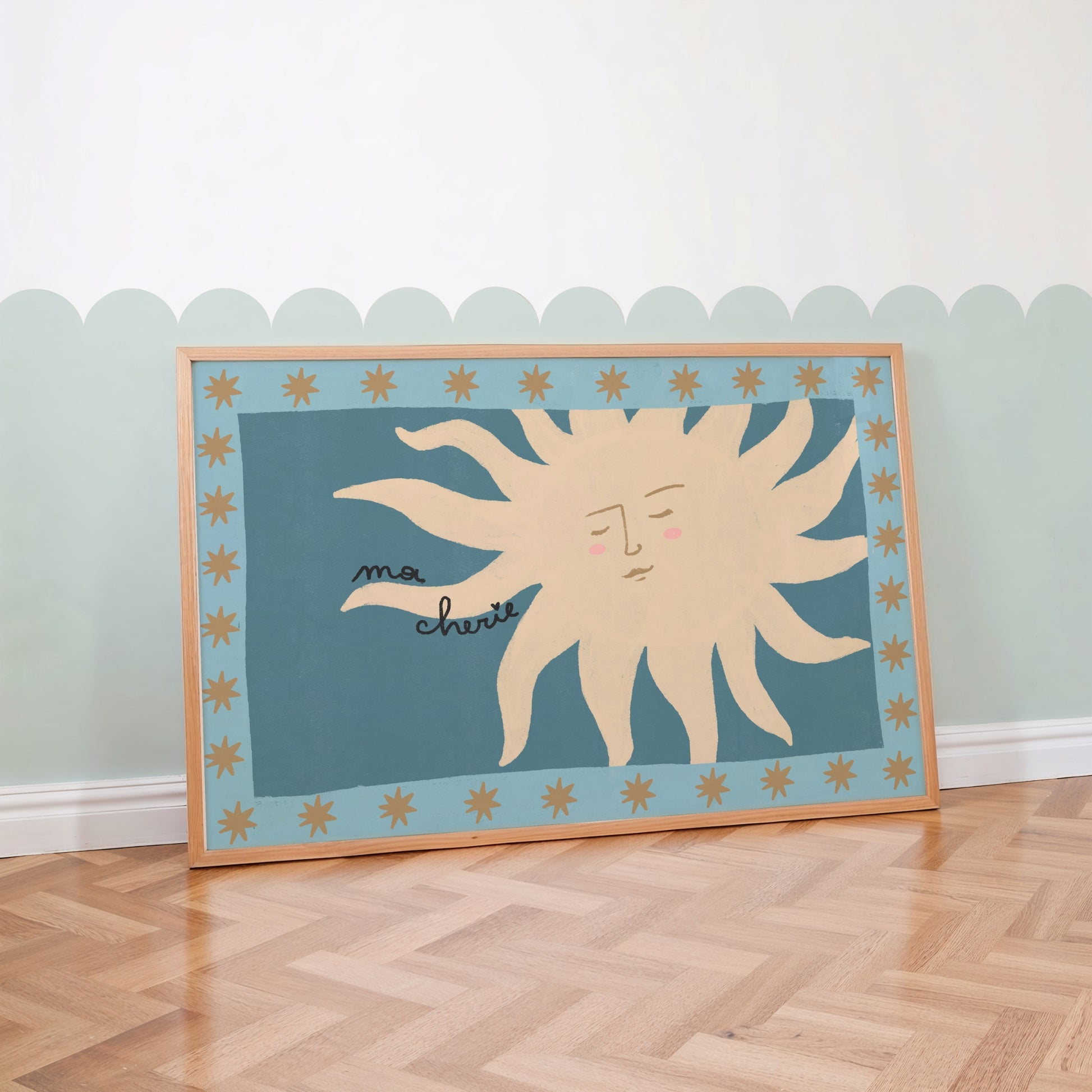 Celestial Baby Poster