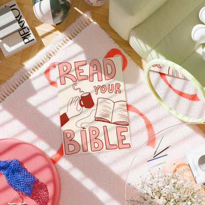 Read Your Bible Print – Christian Wall Art