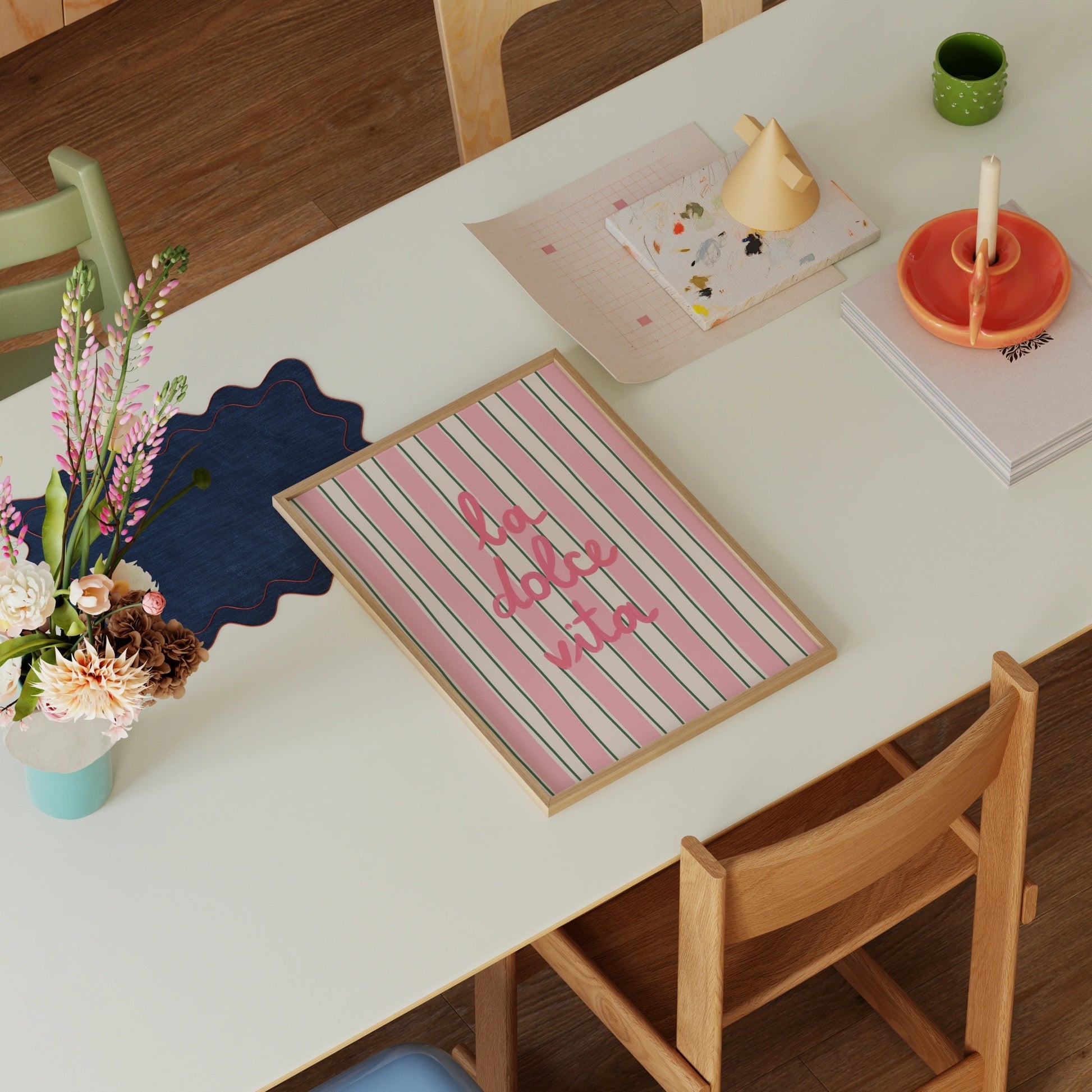 Décoration murale pour cuisine d'été