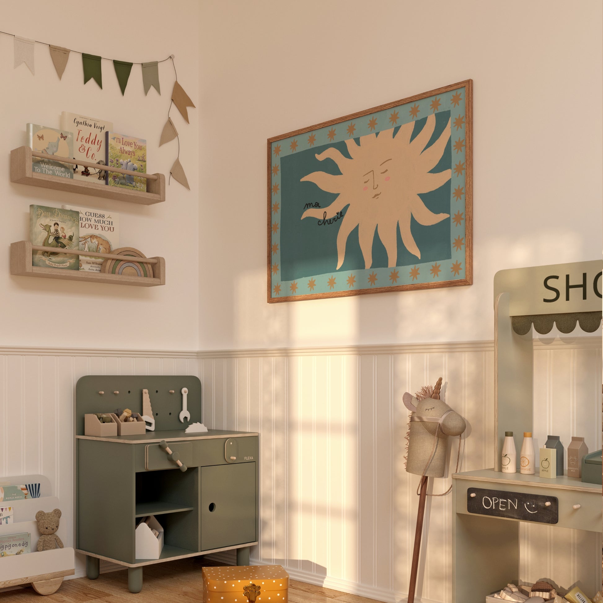 Celestial Baby Poster