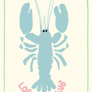 The Lobster Club Blue – Coastal Wall Art