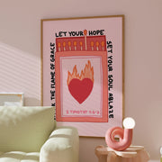 Let Your Hope – Christian Wall Art