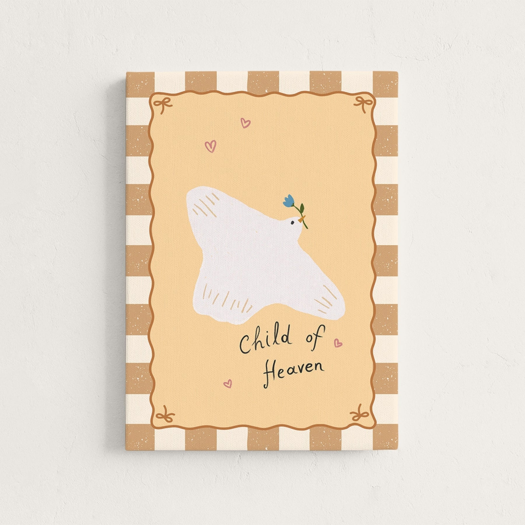 Child of Heaven Angel Nursery Canvas Print