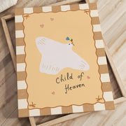 Child of Heaven with Dove - Nursery & Kids Canvas Wall Art