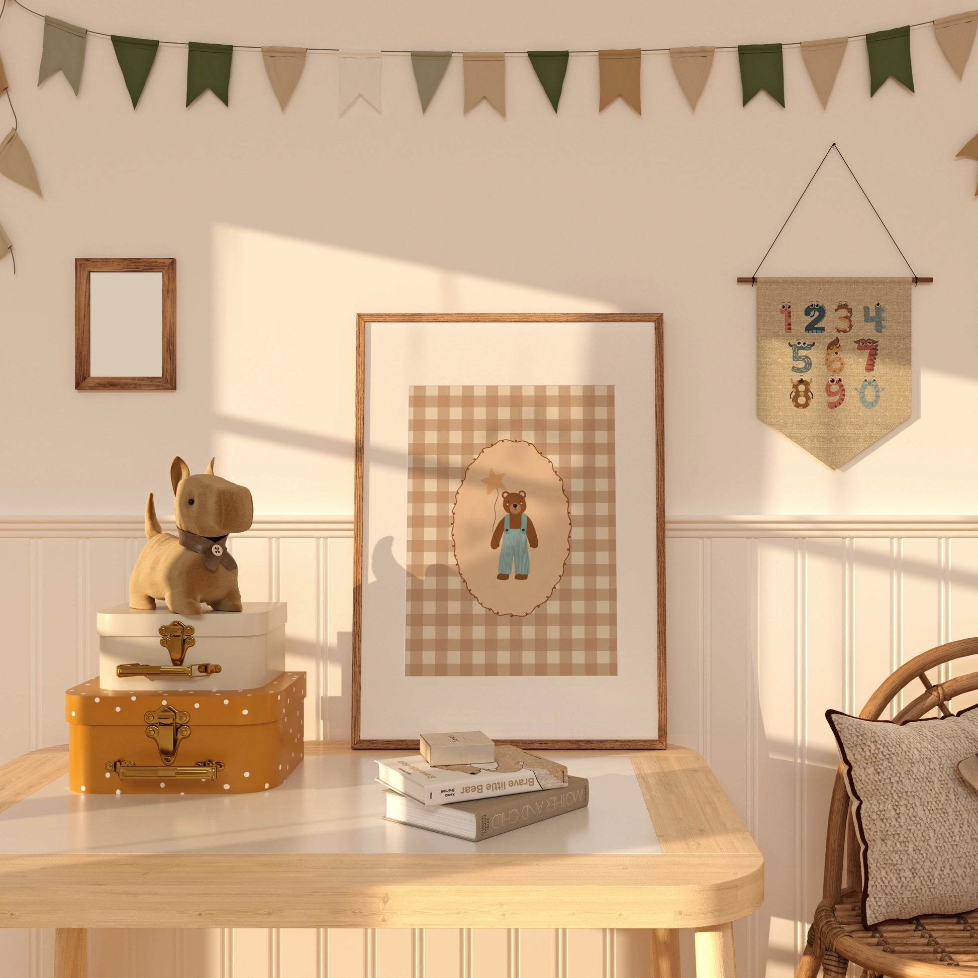 Neutral Pastel Nursery Art