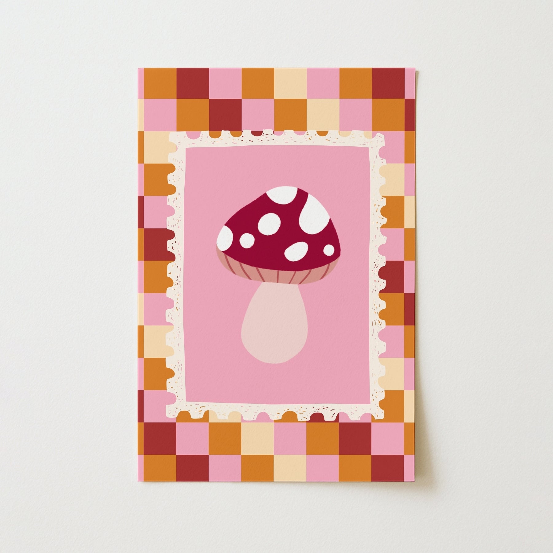 Mushroom Nursery Print