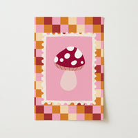 Mushroom Nursery Print