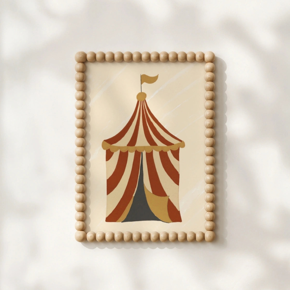 Circus Tent Nursery Print, Circus Nursery Decor