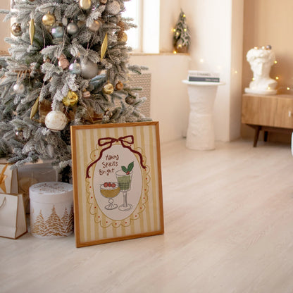 Making Spirits Bright Christmas Print