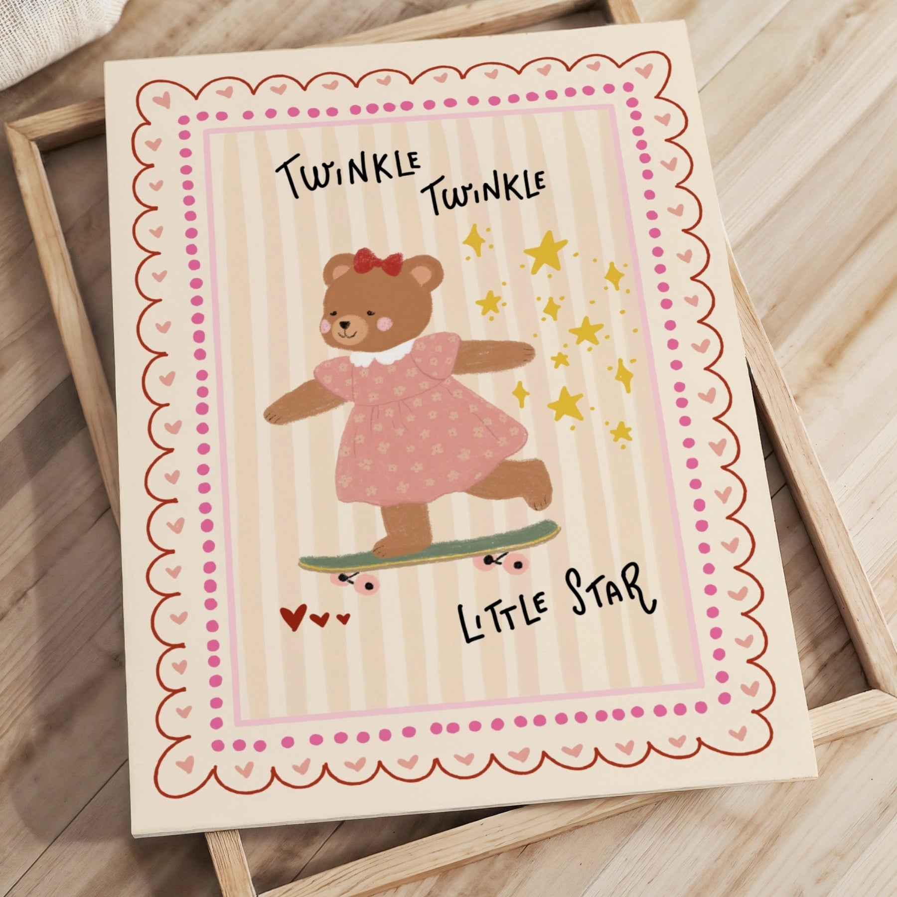 Twinkle Twinkle Little Star Canvas Wall Art
