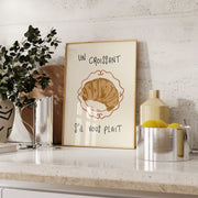 French Croissant Kitchen – Kitchen Wall Art