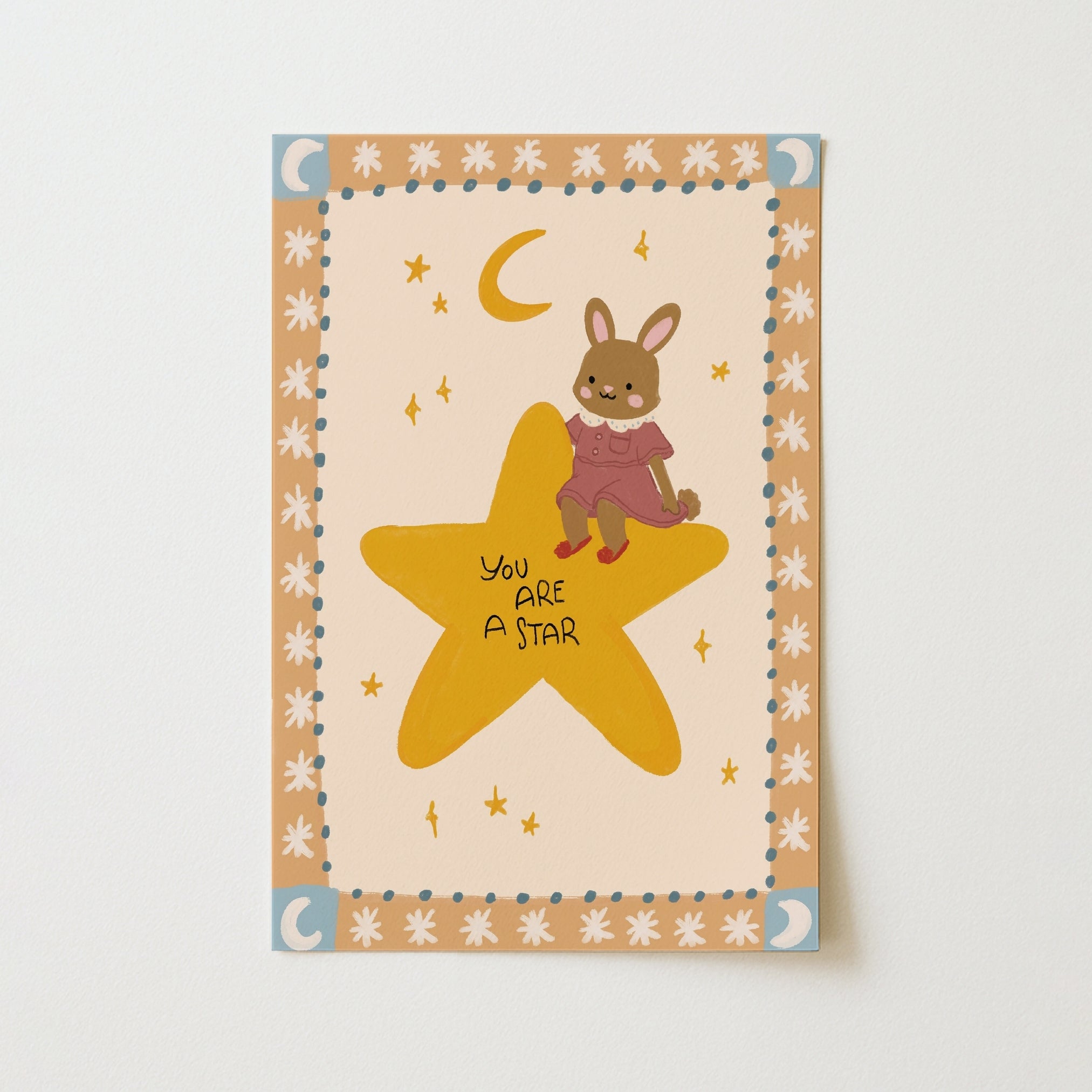 You Are A Star Nursery Print