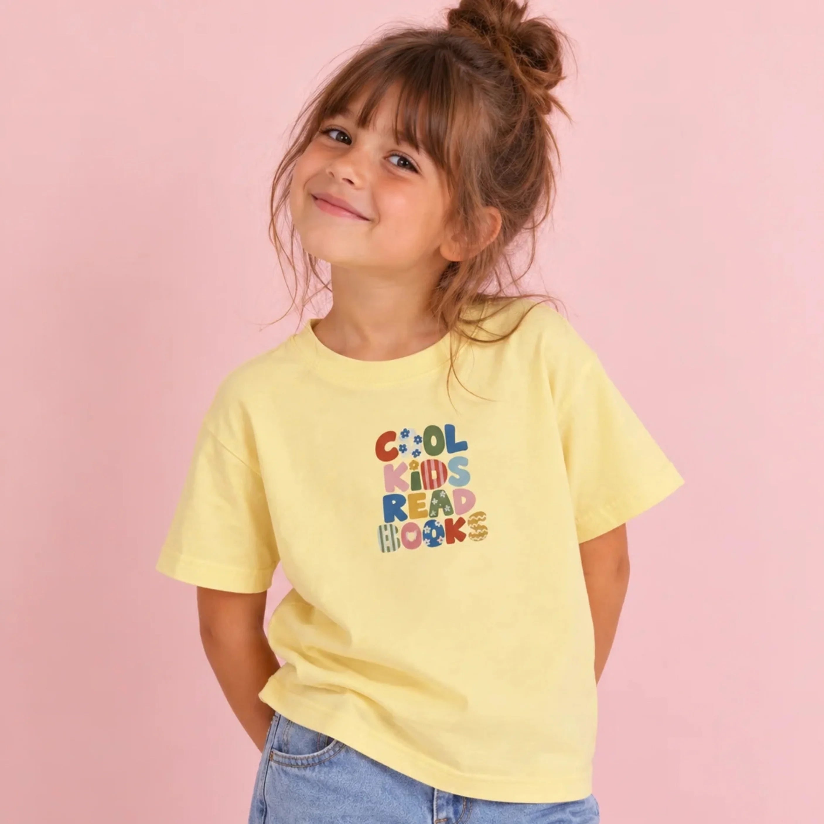 Cool Kids Read Books – Premium Toddler T-Shirt