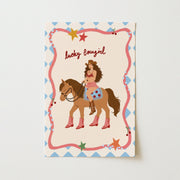 Lucky Cowgirl – Coastal Wall Art