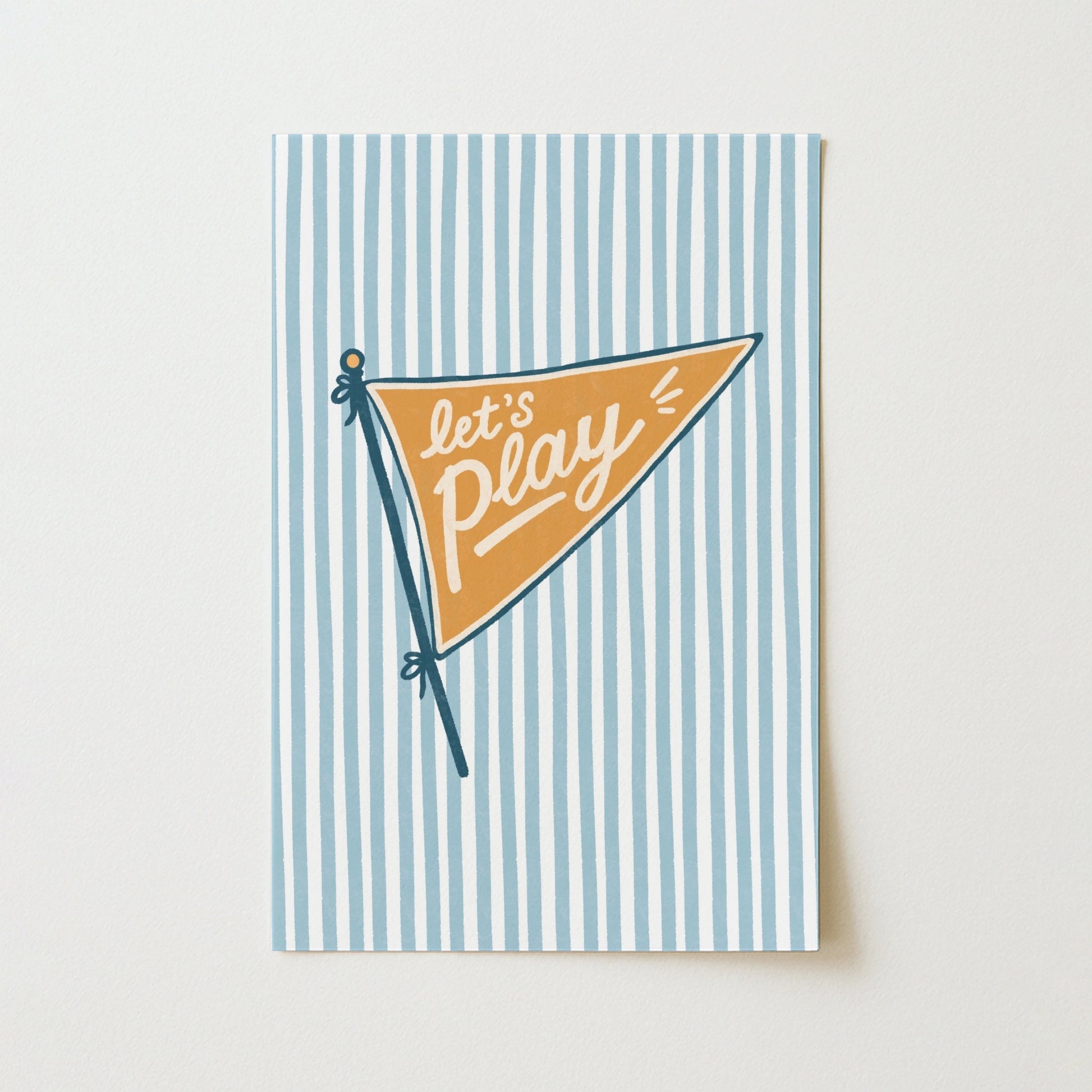 Kids Room Pennant Poster