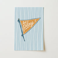 Kids Room Pennant Poster