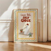 Dream Big, Silly Goose – Nursery & Kids Wall Art