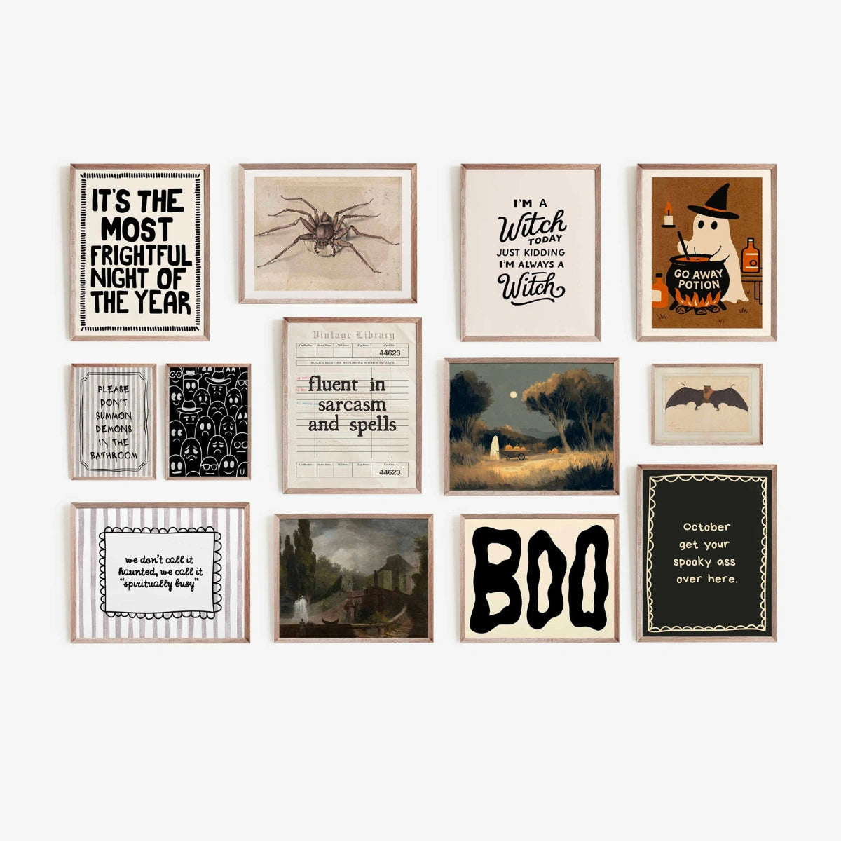 Impressions d'art d'Halloween