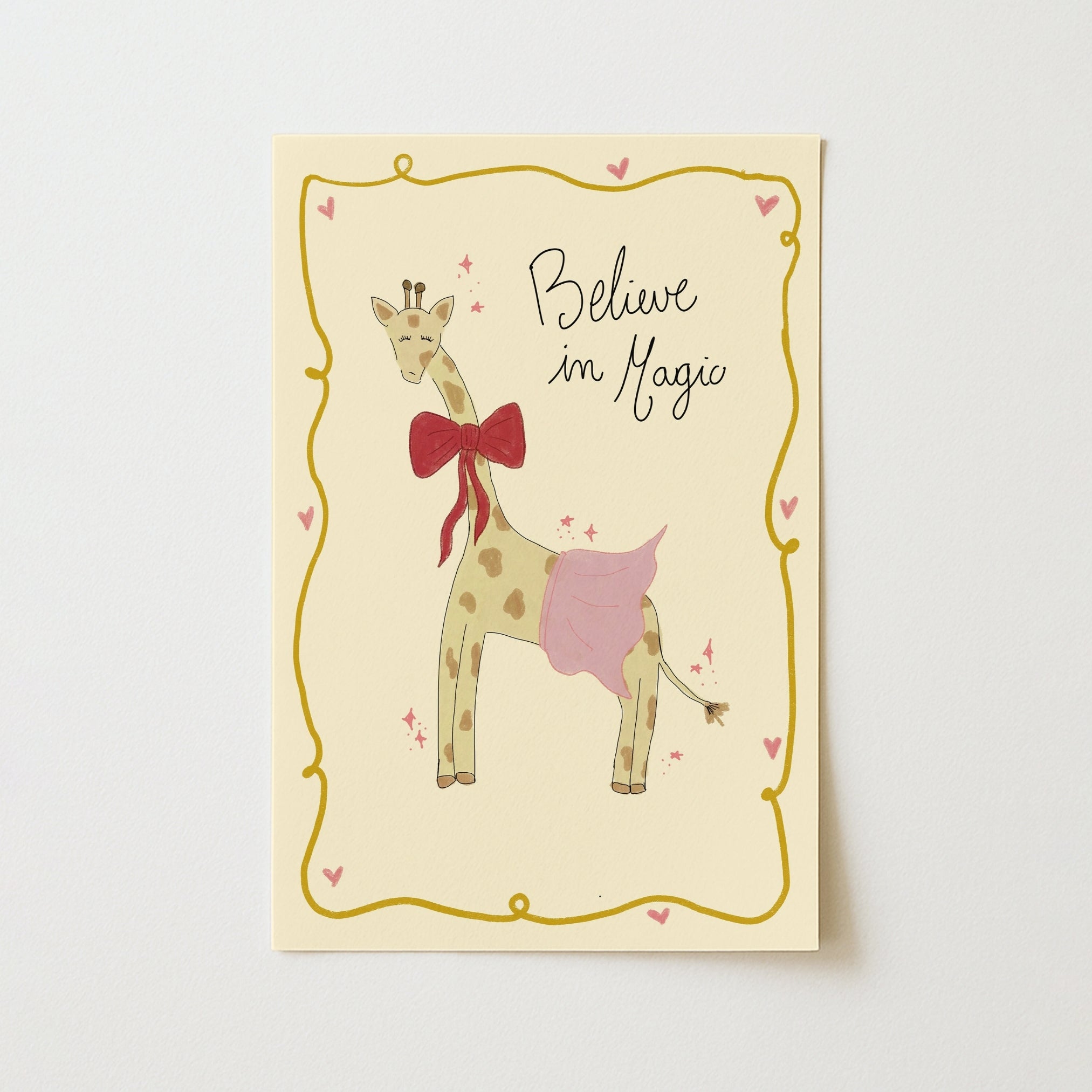 Believe in Magic Nursery Print
