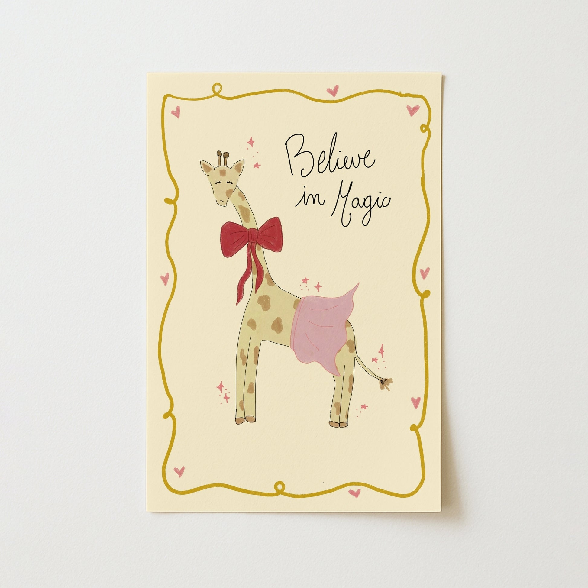 Believe in Magic Nursery Print