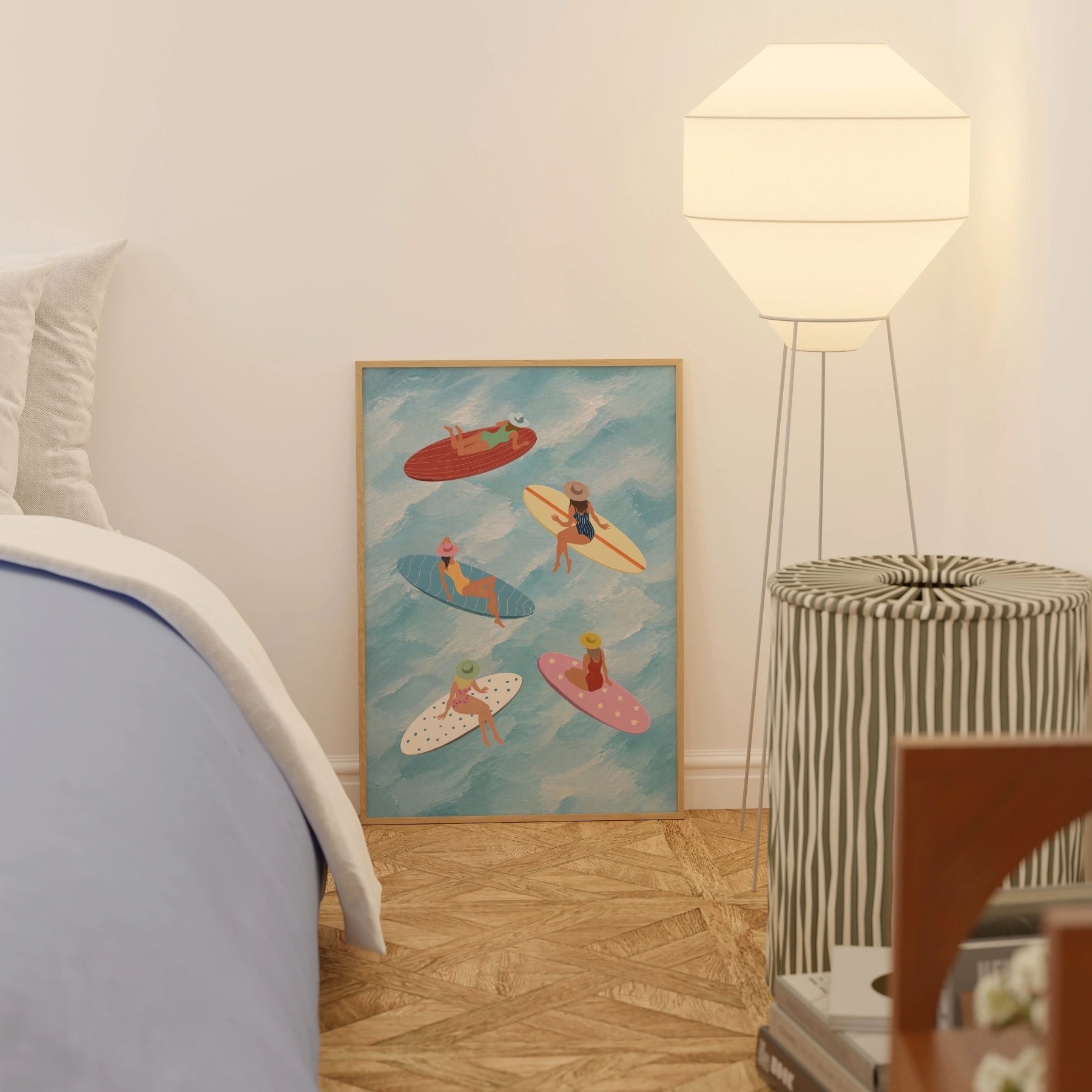 Surf Girls Wall Art