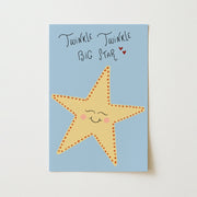 Twinkle Twinkle Big Star – Nursery & kids wall art